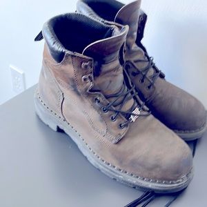 Red Wing metatarsal guard steel toed boots